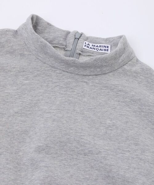 LA MARINE FRANCAISE(マリン フランセーズ)の「マントプルオーバー(Tシャツ/カットソー・レディース・ブルー/杢グレー/ブラック・F)」の7枚目の写真
