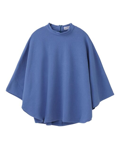 LA MARINE FRANCAISE(マリン フランセーズ)の「マントプルオーバー(Tシャツ/カットソー・レディース・ブルー/杢グレー/ブラック・F)」の3枚目の写真