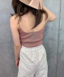 カップインニットキャミソール