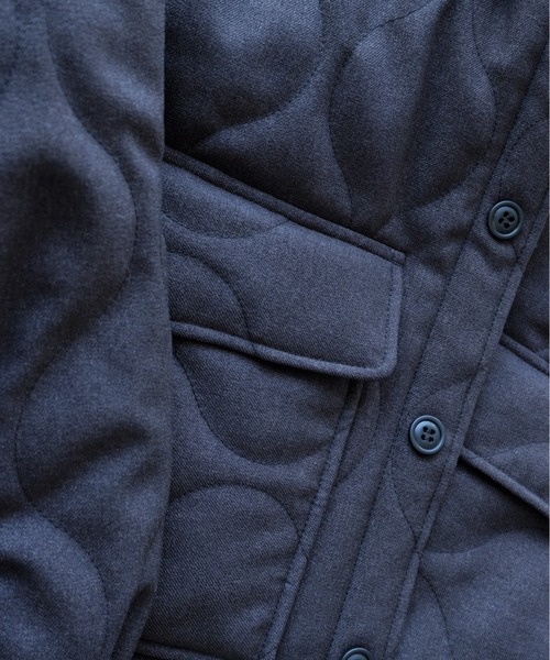 MANASTASH(マナスタッシュ)の「MANASTASH/マナスタッシュ W's PADDING JKT パディングジャケット(ブルゾン・レディース・ナチュラル/チャコールグレー・MEDIUM)」の8枚目の写真