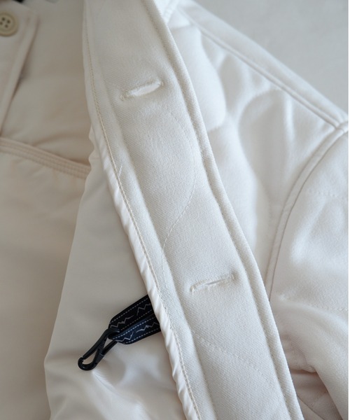 MANASTASH(マナスタッシュ)の「MANASTASH/マナスタッシュ W's PADDING JKT パディングジャケット(ブルゾン・レディース・ナチュラル/チャコールグレー・MEDIUM)」の7枚目の写真