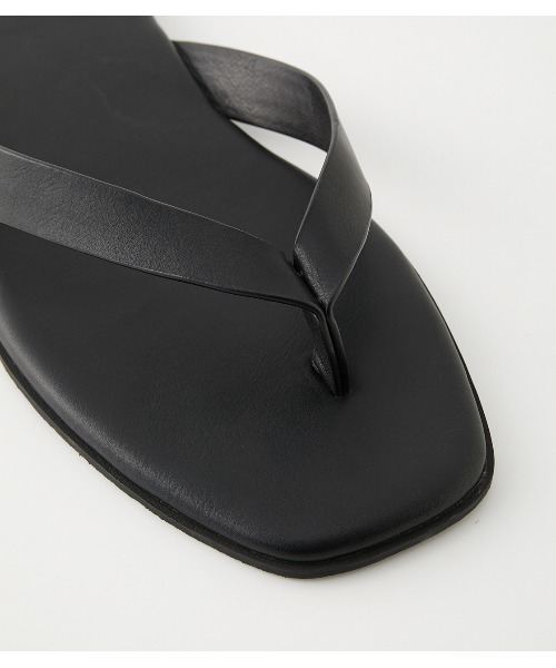 AZUL by moussy(アズールバイマウジー)の「TONG SANDALS/トングサンダル(サンダル・メンズ・ブラック・MEDIUM/LARGE)」の5枚目の写真