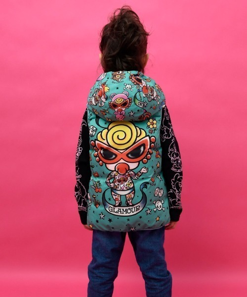 HYSTERIC MINI（ヒステリックミニ）の「リバーシブル中綿入りベスト