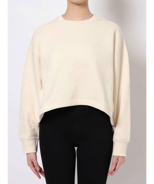 MERCURYDUO（マーキュリーデュオ）の「DC バックプリントクロップドスウェット（Tシャツ/カットソー・レディース・アイボリー/ベージュ・FREE）」の10枚目の写真