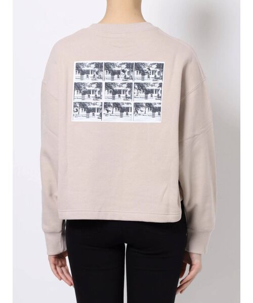 MERCURYDUO（マーキュリーデュオ）の「DC バックプリントクロップドスウェット（Tシャツ/カットソー・レディース・アイボリー/ベージュ・FREE）」の16枚目の写真