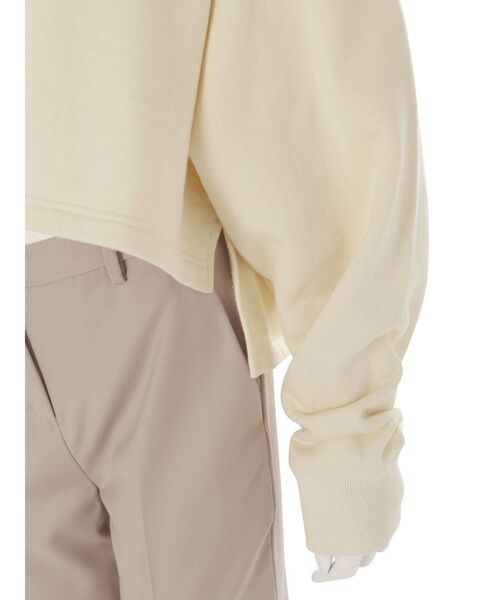 MERCURYDUO（マーキュリーデュオ）の「DC バックプリントクロップドスウェット（Tシャツ/カットソー・レディース・アイボリー/ベージュ・FREE）」の22枚目の写真