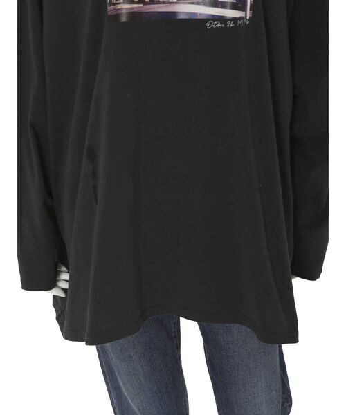 Ungrid（アングリッド）の「フォトデザインロゴロングスリーブTee（Tシャツ/カットソー・レディース・オフホワイト/チャコールグレー・FREE）」の21枚目の写真