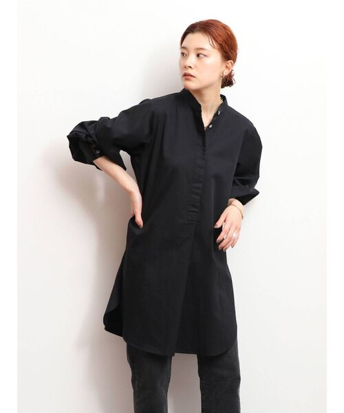 Ungrid（アングリッド）の「ボリュームスリーブドレスシャツ（シャツ/ブラウス・レディース・オフホワイト/ブラック・FREE）」の3枚目の写真