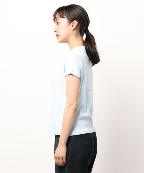 lilLilly(リルリリー)の「リンガープリントTシャツ(Tシャツ/カットソー・レディース・ブラック/レッド/ブルー/ホワイト・FREE)」の8枚目の写真