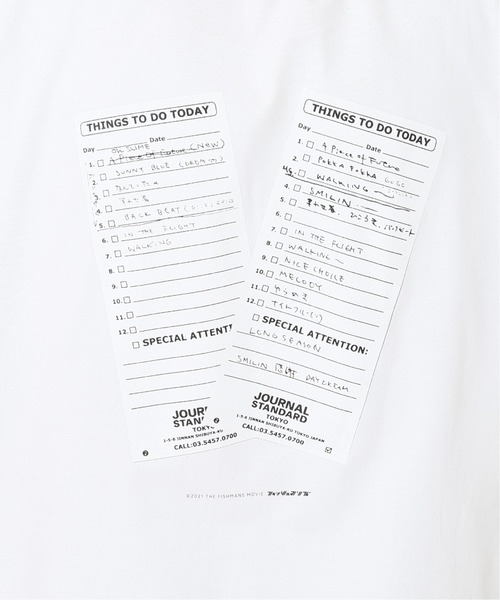 JOURNAL STANDARD SELECT（ジャーナルスタンダードセレクト）の「【映画：フィッシュマンズ】x JOURNAL STANDARDコラボTシャツ（Tシャツ/カットソー・メンズ・ホワイト/ホワイト系その他/ホワイト系その他2/ブラック/ブラック系その他/ブラック系その他2・MEDIUM/LARGE/X-LARGE）」の19枚目の写真