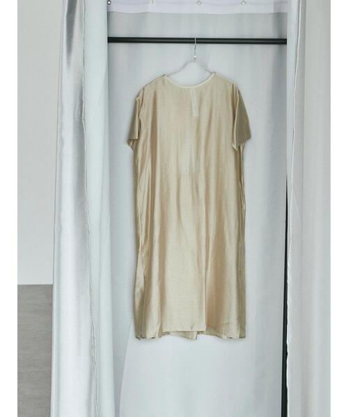 GARAGE OF GOOD CLOTHING(ガレージオブグッドクロージング)の「シースルー半袖ワンピース*(ワンピース・レディース・ブラック/ベージュ/カーキ・FREE)」の13枚目の写真