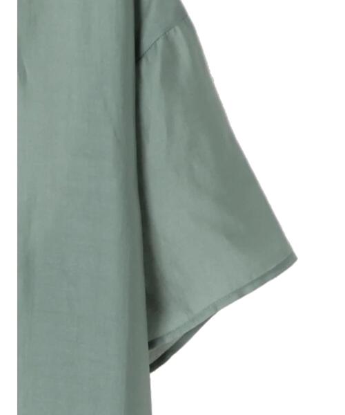 GARAGE OF GOOD CLOTHING(ガレージオブグッドクロージング)の「シースルー半袖ワンピース*(ワンピース・レディース・ブラック/ベージュ/カーキ・FREE)」の21枚目の写真