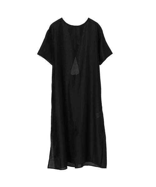 GARAGE OF GOOD CLOTHING(ガレージオブグッドクロージング)の「シースルー半袖ワンピース*(ワンピース・レディース・ブラック/ベージュ/カーキ・FREE)」の19枚目の写真