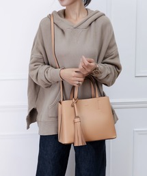 【Ungrid/アングリッド】ビッグタッセル ハンドバッグ