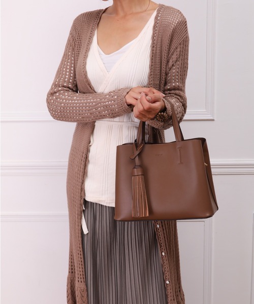 【Ungrid/アングリッド】ビッグタッセル ハンドバッグ（ハンドバッグ）｜Ungrid（アングリッド）