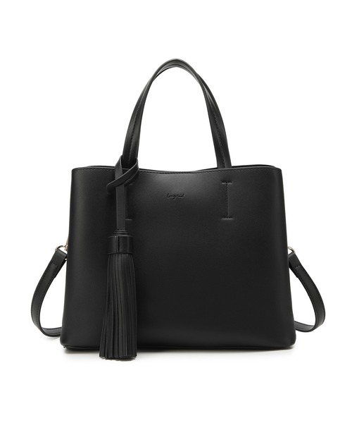 Ungrid(アングリッド)の「【Ungrid/アングリッド】ビッグタッセル ハンドバッグ(ハンドバッグ・レディース・ブラック/ダークブラウン/ベージュ/オリーブ/カーキ/アイボリー/ベージュ系その他/ブルー系その他/キャメル/スモークピンク/ワイン/ダークベージュ・FREE)」の14枚目の写真