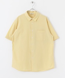 URBAN RESEARCH DOORS | マイクロサッカー レギュラーカラーシャツ(シャツ/ブラウス)