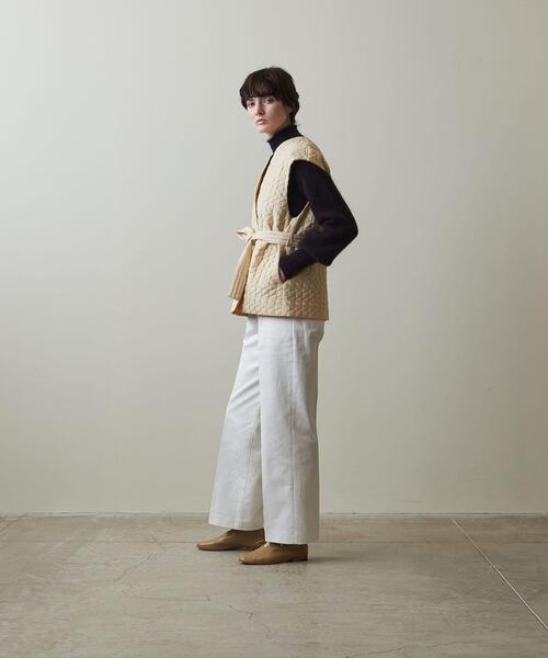 Steven Alan（スティーブンアラン）の「＜Steven Alan＞REVERSIBLE  QUILTED VEST/ベスト（ベスト・レディース・オリーブ/ナチュラル・S/M）」の16枚目の写真