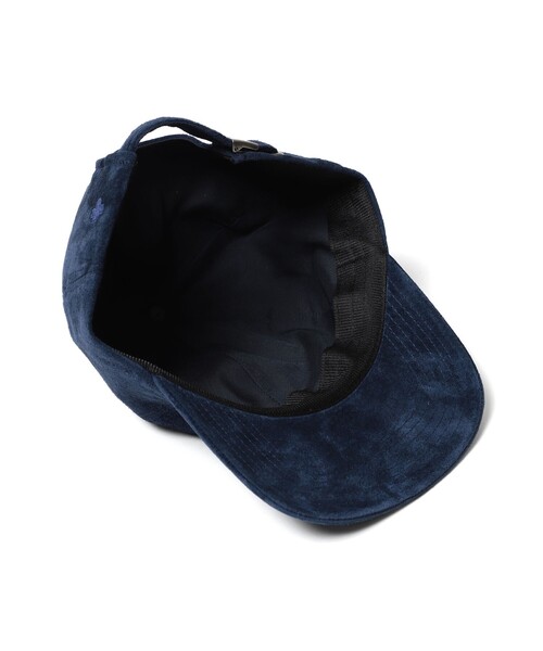 BEAMS PLUS（ビームスプラス）の「6Panel Water repellent Suede（キャップ・メンズ・ネイビー/ブラック/カーキ・ONE SIZE）」の7枚目の写真