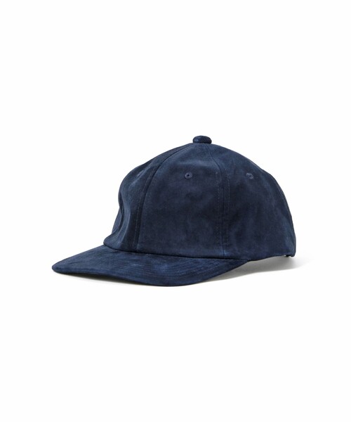BEAMS PLUS（ビームスプラス）の「6Panel Water repellent Suede（キャップ・メンズ・ネイビー/ブラック/カーキ・ONE SIZE）」の6枚目の写真