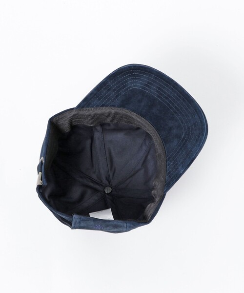 BEAMS PLUS（ビームスプラス）の「6Panel Water repellent Suede（キャップ・メンズ・ネイビー/ブラック/カーキ・ONE SIZE）」の4枚目の写真