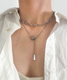 KOR | ダブルチェーンネックレス(ネックレス)