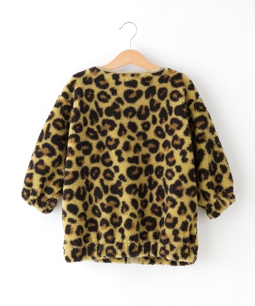 ＆yam（アンドヤム）の「総柄ボアブルゾン レオパード柄/ネイティブ柄/チェック柄【親子お揃い/リンクコーデ】（ブルゾン・キッズ・ベージュ/ブラウン/グレー・120-130cm/150-160cm/110-120cm/130-140cm/140-150cm）」の22枚目の写真