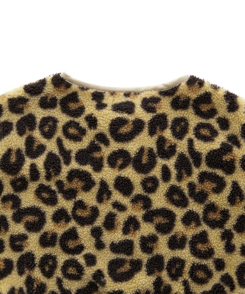 ＆yam（アンドヤム）の「総柄ボアブルゾン レオパード柄/ネイティブ柄/チェック柄【親子お揃い/リンクコーデ】（ブルゾン・キッズ・ベージュ/ブラウン/グレー・120-130cm/150-160cm/110-120cm/130-140cm/140-150cm）」の17枚目の写真