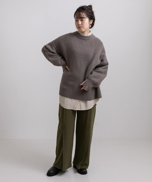 LAATO(ラート)の「TACK SWEAT PANTS(その他パンツ・レディース・カーキ/オフホワイト・FREE)」の7枚目の写真