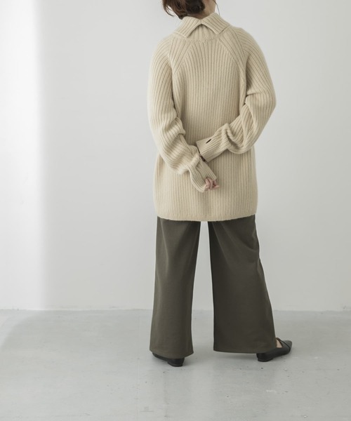LAATO(ラート)の「TACK SWEAT PANTS(その他パンツ・レディース・カーキ/オフホワイト・FREE)」の15枚目の写真