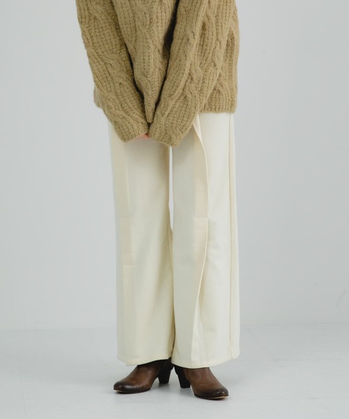 LAATO(ラート)の「TACK SWEAT PANTS(その他パンツ・レディース・カーキ/オフホワイト・FREE)」の16枚目の写真