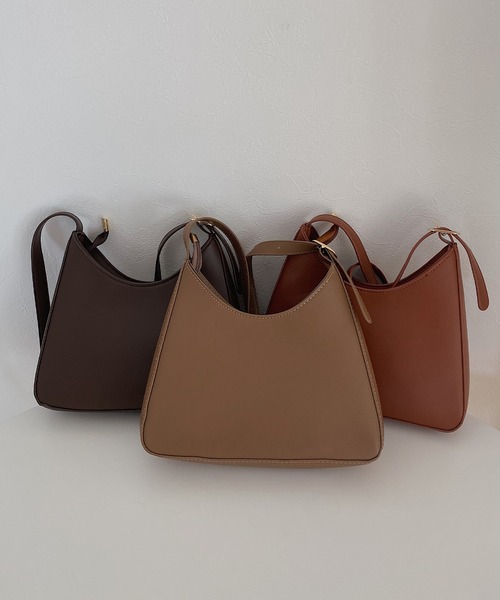 LAUIR（ラウアー）の「ラウンドショルダーバッグ（ショルダーバッグ・レディース・ダークブラウン/ホワイト/ベージュ系その他/ブラック/ブラウン系その他・FREE）」の17枚目の写真