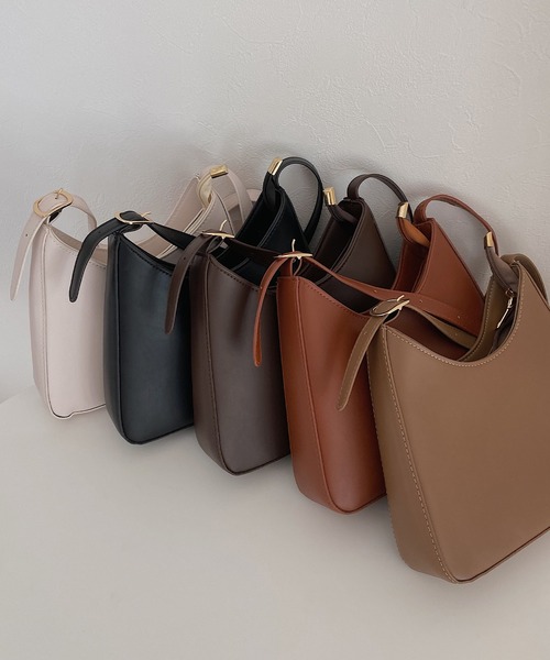 LAUIR（ラウアー）の「ラウンドショルダーバッグ（ショルダーバッグ・レディース・ダークブラウン/ホワイト/ベージュ系その他/ブラック/ブラウン系その他・FREE）」の20枚目の写真