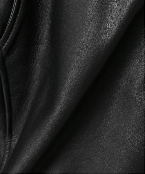 JOURNAL STANDARD（ジャーナルスタンダード）の「【TRISECT-2】EXTRA LEATHER Wライダースジャケット（ライダースジャケット・メンズ・ブラック・MEDIUM/LARGE）」の21枚目の写真