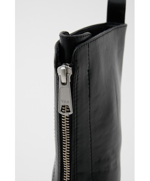 SLY（スライ）の「ZIP UP TRACK SOLE BOOTS ジップアップ トラックソール ブーツ（ブーツ・レディース・ブラック/ベージュ・MEDIUM/LARGE/SMALL）」の7枚目の写真