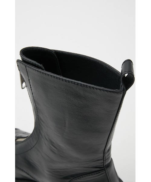 SLY（スライ）の「ZIP UP TRACK SOLE BOOTS ジップアップ トラックソール ブーツ（ブーツ・レディース・ブラック/ベージュ・MEDIUM/LARGE/SMALL）」の9枚目の写真