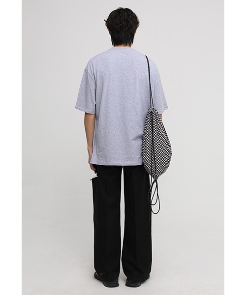 MASONPRINCE(メイソンプリンス)の「【MASONPRINCE】Side damage slit denim pants SK2035(スラックス・メンズ・ブラック・L/XL/M/S)」の4枚目の写真