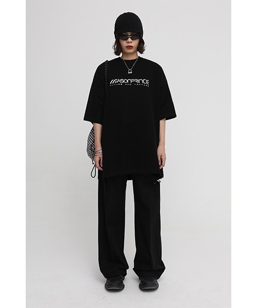 MASONPRINCE(メイソンプリンス)の「【MASONPRINCE】Side damage slit denim pants SK2035(スラックス・メンズ・ブラック・L/XL/M/S)」の12枚目の写真