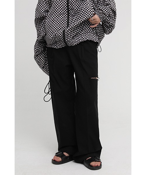 MASONPRINCE(メイソンプリンス)の「【MASONPRINCE】Side damage slit denim pants SK2035(スラックス・メンズ・ブラック・L/XL/M/S)」の13枚目の写真
