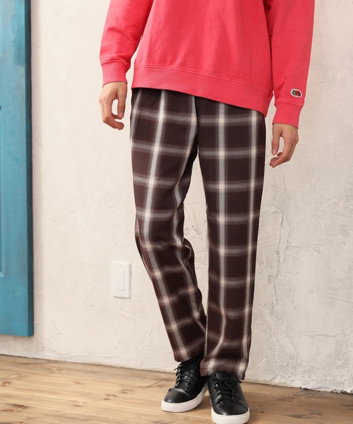 Beno(ビーノ)の「ワイド テーパード イージーシェフパンツ(チノパンツ・メンズ・ブラック系その他3/ネイビー/オリーブ/ベージュ系その他/ベージュ/ブルー系その他/ダークインディゴブルー/ライトインディゴブルー/オフホワイト/ブラウン系その他3/ブラウン系その他/ブラック/ブラウン系その他2・L/M/XL)」の6枚目の写真