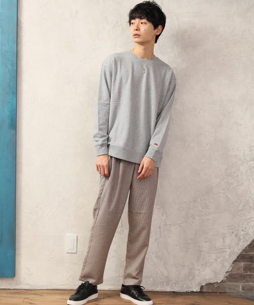 Beno(ビーノ)の「ワイド テーパード イージーシェフパンツ(チノパンツ・メンズ・ブラック系その他3/ネイビー/オリーブ/ベージュ系その他/ベージュ/ブルー系その他/ダークインディゴブルー/ライトインディゴブルー/オフホワイト/ブラウン系その他3/ブラウン系その他/ブラック/ブラウン系その他2・L/M/XL)」の21枚目の写真