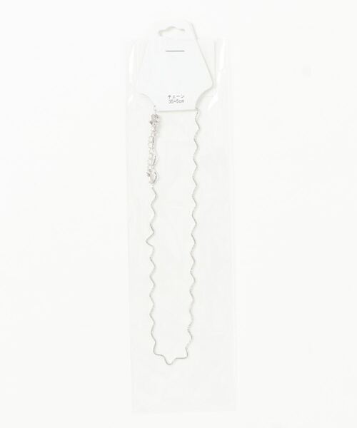 COLONY 2139(コロニートゥーワンスリーナイン)の「うねりショートネックレス(ネックレス・レディース・シルバー/ゴールド・FREE)」の4枚目の写真