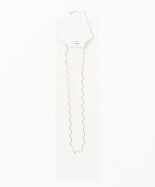 COLONY 2139(コロニートゥーワンスリーナイン)の「うねりショートネックレス(ネックレス・レディース・シルバー/ゴールド・FREE)」の5枚目の写真