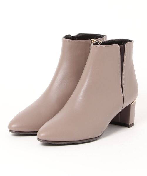 卑弥呼（ヒミコ）の「【Made in Japan】【卑弥呼】Vラインサイドゴアブーツ/613404（ブーツ・レディース・ブラック/グレー/ベージュ系その他4・22.5cm/23.5cm/24.5cm/23.0cm/24.0cm/22.0cm/25.0cm/21.5cm/25.5cm）」の6枚目の写真