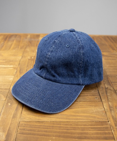 newhattan（ニューハッタン）の「NEWHATTAN Baseball Low Cap-denim（キャップ・メンズ・ライトブルー/ブラック/ダークブルー/ダークブラック・FREE）」の5枚目の写真