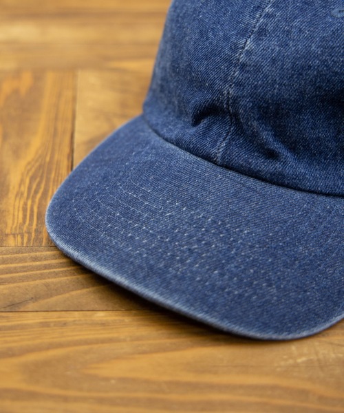 newhattan（ニューハッタン）の「NEWHATTAN Baseball Low Cap-denim（キャップ・メンズ・ライトブルー/ブラック/ダークブルー/ダークブラック・FREE）」の8枚目の写真
