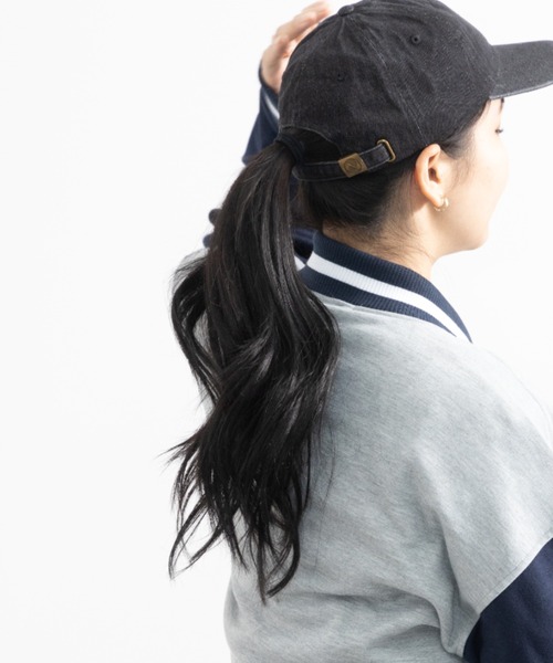 newhattan（ニューハッタン）の「NEWHATTAN Baseball Low Cap-denim（キャップ・メンズ・ライトブルー/ブラック/ダークブルー/ダークブラック・FREE）」の11枚目の写真