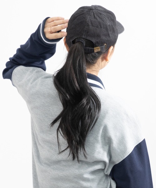 newhattan（ニューハッタン）の「NEWHATTAN Baseball Low Cap-denim（キャップ・メンズ・ライトブルー/ブラック/ダークブルー/ダークブラック・FREE）」の12枚目の写真
