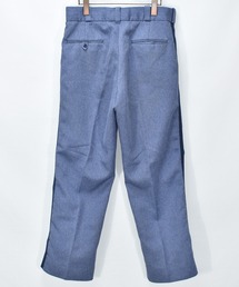 80s ラインスラックス タキシードパンツ ヴィンテージ古着 古着 50s サスペンダーボタン ダーク ストライプ ギャバジン
