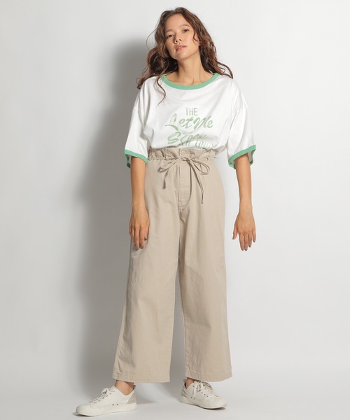 niko and...（ニコアンド）の「ビッグダディパンツ（その他パンツ・レディース・クリーム/ブラウン/チャコール・MEDIUM/LARGE）」の6枚目の写真